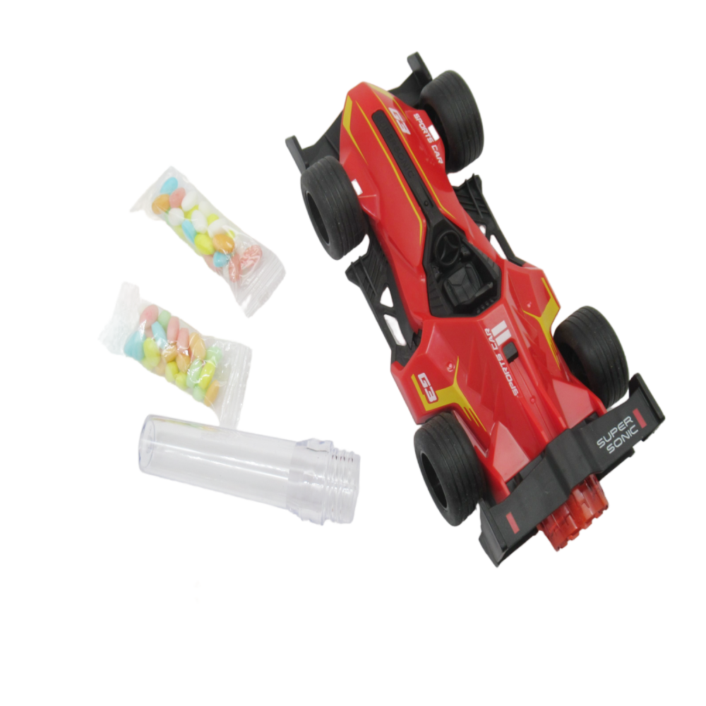 Pull back car candy toy